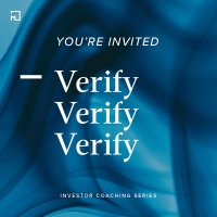 Verify, Verify, Verify